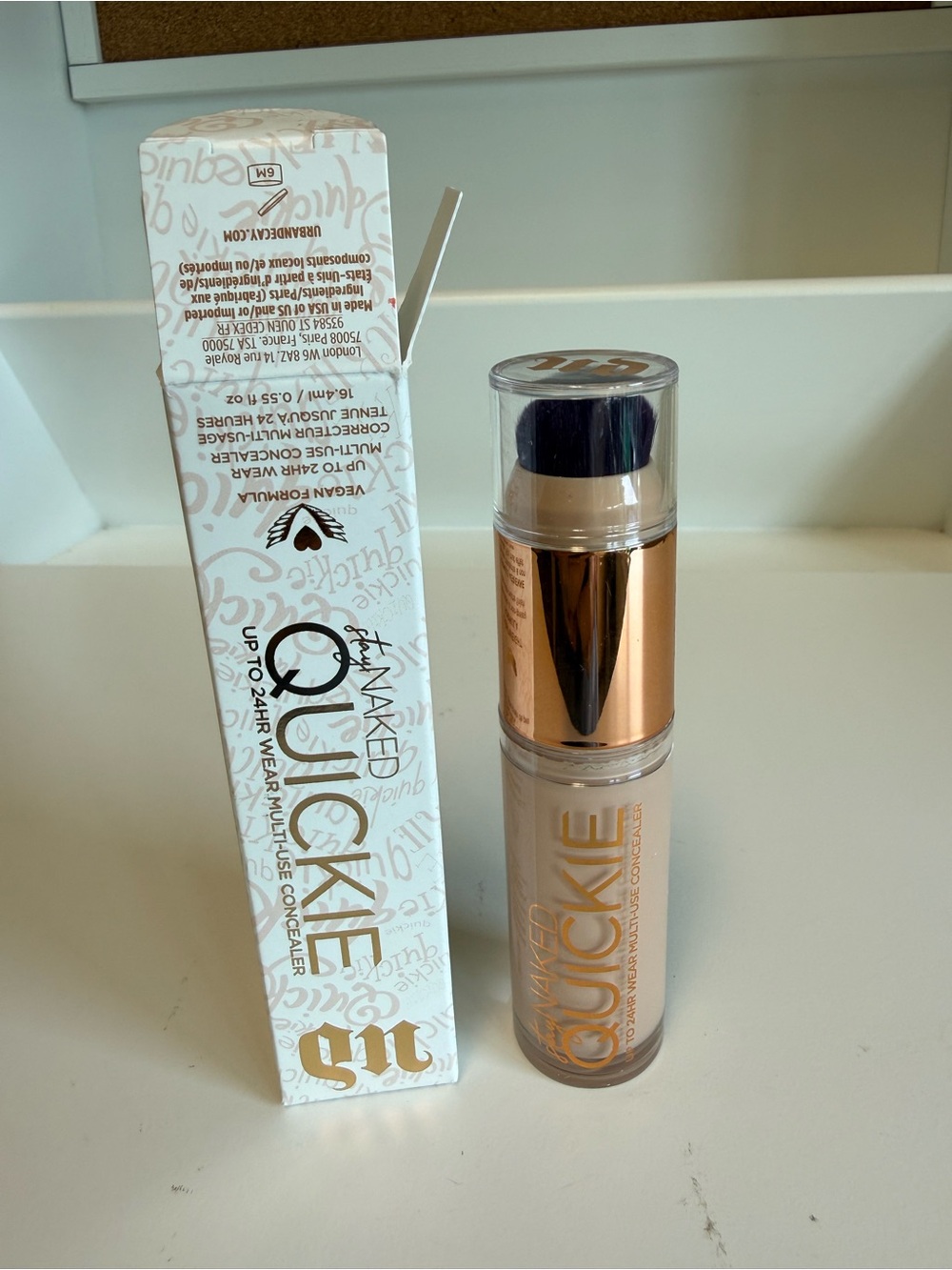 Urban Decay Naked Quickie Concealer - 40NN light medium neutral-  NEW